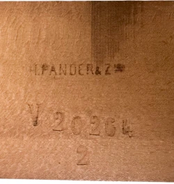 Hendrik Wouda Art Deco Modernist Extending Dining Room Table for Pander, 1924